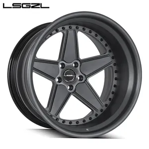 LSCZL定制运动赛车轮辋5x120 21 5x108 20 zoll车轮铝合金车轮轮辋
