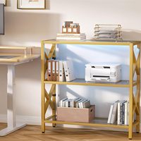 Étagère haute et étroite multifonction personnalisée avec éclairage LED, étagères en verre trempé et structure en acier
