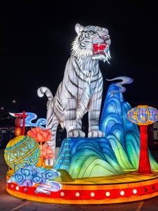 Linterna de Año Nuevo Festival decorativo Show linternas de papel voladoras gigantes Animal impermeable Linterna de seda china China - Product Image 5