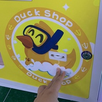 Vente en gros duck shop peluches machine à griffes pour enfants