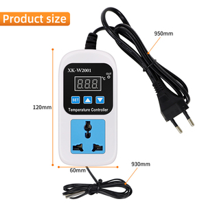 Ac 110-220V 10A EU cắm nhiệt độ độ ẩm Điều khiển ổ cắm nhiệt với NTC cảm biến kỹ thuật số điều chỉnh nhiệt độ ổ cắm - Product Image 4