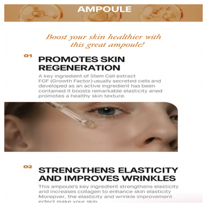 เซรั่มสเต็มเซลล์เรตินอล - เซรั่มบำรุงผิวหน้าลดเลือนริ้วรอยจากเกาหลี ช่วยฟื้นฟูผิวและปรับผิวให้กระจ่างใส - Product Image 4