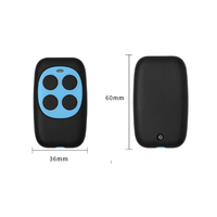 Télécommande automatique pour porte de garage et portail 433,92 MHz Code roulant Code d'apprentissage Duplicateur Clone Plastique