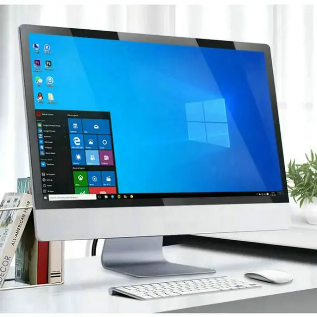 Hot Selling Gaming Desktop Computer 24 27 32 Inch in I9 Monoblock Curved Monitor Computadora All in One Pc I7 I5 AIO Gaming PC