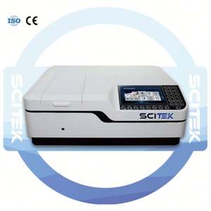 Source lumineuse automatique de spectrophotomètre de UV-VIS de double faisceau de SCITEK pour l'analyse chimique - Product Image 5