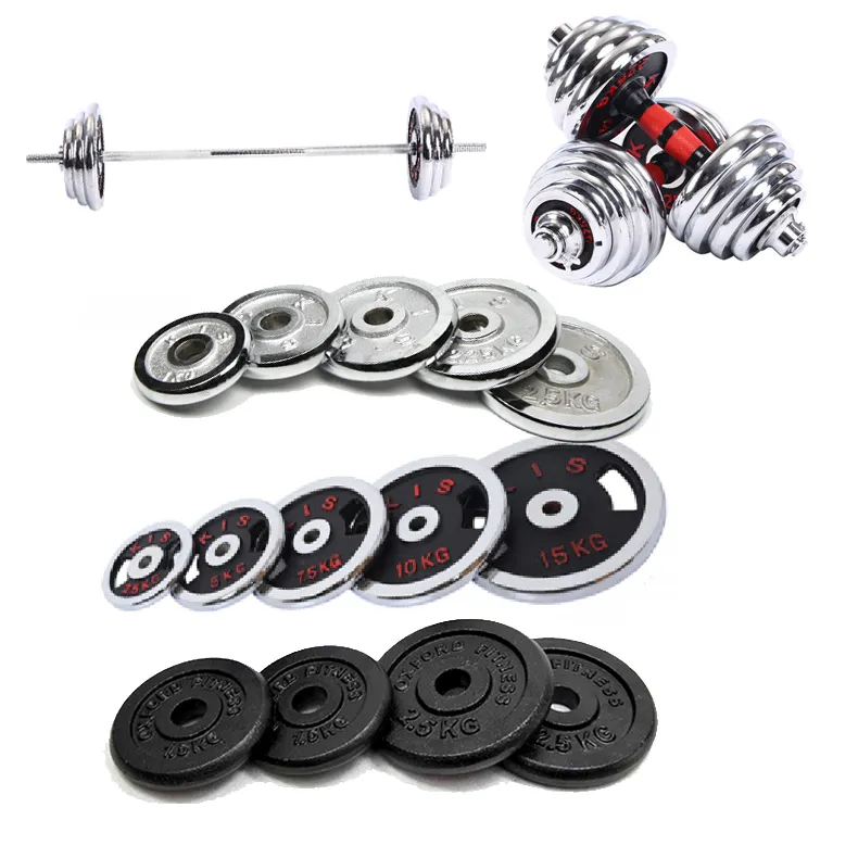 Factory Direct Sale Barbell Dumbbell Plate Weight Lifting Weight Plate Cast Iron