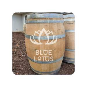 VENTE FLASH Baril en bois de lotus bleu 2025 Baril en bois naturel pour l'affichage - Product Image 1