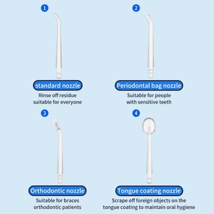 Dispositivo Eléctrico Inalámbrico para el Cuidado Dental, Irrigador Bucal Portátil Recargable IPX6 para Uso Doméstico - Product Image 5