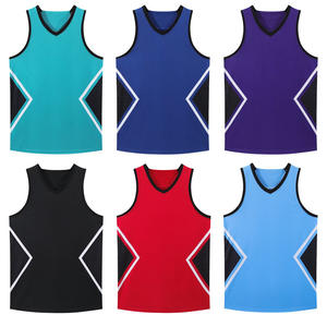 เสื้อบาสเก็ตบอลมหาวิทยาลัยคลาสสิกไม่มีแขนเสื้อแห้งเร็วระบายอากาศได้ดี - Product Image 1