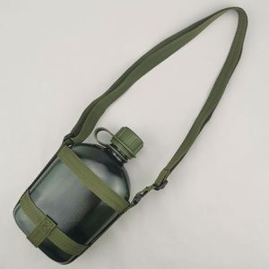 Échantillon gratuit – Vente en gros – Gourde tactique d'extérieur – Kit de vaisselle de luxe 2 pièces – Vaisselle de camping – Gobelets 3 pièces avec poignée - Product Image 5