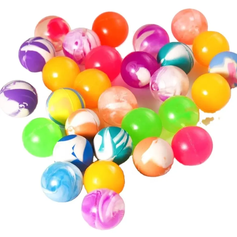 ของเล่นยางสีพื้นหลากสี,ลูกตาลูกบอลเด้งด้วยความเร็วสูงสำหรับสัตว์เลี้ยง