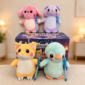 Juguete de Caja Sorpresa, Muñeco de Peluche Brillante, Varita Mágica, Lámpara Nocturna, Regalo Divertido y Original, Juguete de Caja Sorpresa - Product Image 4