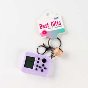 <span class=keywords><strong>Mini</strong></span> console de jeu porte-clés, pendentif de jeu rétro portable, jouet anti-stress, porte-clés promotionnels - Product Image 2