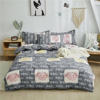 Ensemble de draps ajustés imprimés sur mesure, tailles simple/double/queen/king, ensembles de draps personnalisés