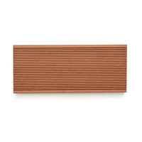 Papan Dek WPC Luar Ruangan Co-extruded Interlocking Dual Lock Solid Tahan Air Anti Jamur Anti Korosi Anti Selip Modern