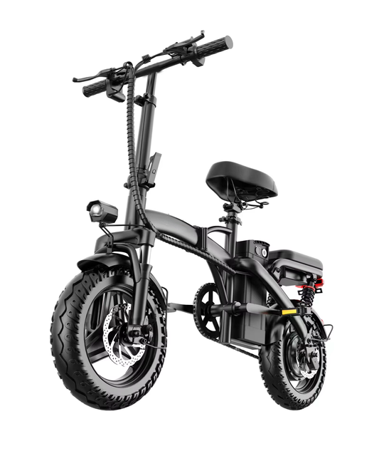 2024 Hot Sale Mini Size Folding Electric Bicycle 400W 48V 14 Inch Electric City Bike Foldable Electric Bike