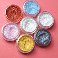 Poudre scintillante fine, non toxique, respectueuse de l'environnement, sans danger pour la peau, imperméable, longue durée, pour la décoration des ongles et le maquillage