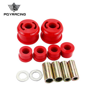 Bagues de bras de suspension avant Poyracing pour Subaru Impreza WRX 2008-2010, pièces de mise à niveau en caoutchouc rouge - Product Image 1
