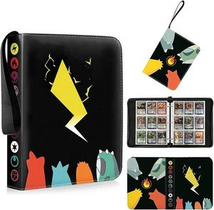 Y Y Wholesale 400-Pocket Gaming Card Binder Low Price Hot Trading Collection Binder with PU Cover for Card Collector PM TCG - Product Image 2