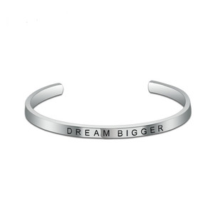 Pulseras de la Amistad para Mujeres Adolescentes, Brazalete Personalizado con Frases de Mantra para Cumpleaños, Pulsera con Logotipo Personalizado - Product Image 1