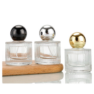 Flacon <span class=keywords><strong>de</strong></span> parfum et <span class=keywords><strong>de</strong></span> mascara en verre <span class=keywords><strong>de</strong></span> luxe <span class=keywords><strong>de</strong></span> 30 ml et 50 ml, base lourde, bouchon en <span class=keywords><strong>bois</strong></span>, cylindre rechargeable, flacon <span class=keywords><strong>de</strong></span> parfum vide en verre - Product Image 6