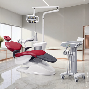 Meilleur prix pour les fauteuils dentaires, fauteuil dentaire ergonomique mobile, unités de fauteuils dentaires complètes - Product Image 1