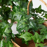 Hierba Artificial de Espárragos Duradera con Planta de Barba de Dragón para Interiores y Exteriores, Arco de Boda, Caja de Ventana y Arreglo Decorativo para Jarrones