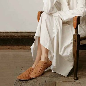 Mules plates pour femmes, mules en cuir, nouvelles tendances - Product Image 4