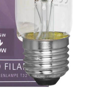 Lámpara LED de Filamento con Forma de Tubo, Base E27, 4.5W (Equivalente a 40W), 470 lm, 2700K (Blanco Cálido Suave), CRI 80, Eficiencia 104 Lm/W - Product Image 3