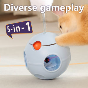 Vente en gros 4 en 1 <span class=keywords><strong>jouet</strong></span> gobelet écologique pour <span class=keywords><strong>chat</strong></span> <span class=keywords><strong>jouet</strong></span> en plastique sport moderne et à la mode pour le jeu actif style classique simple et agréable - Product Image 5