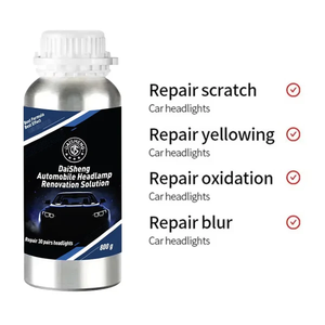 Set per il Restauro dei Fari, Accessori Auto <span class=keywords><strong>di</strong></span> Alta Qualità, Kit <span class=keywords><strong>di</strong></span> Riparazione e Lucidatura Fari con Protezione UV per la Cura dei Fari Automobilistici - Product Image 1