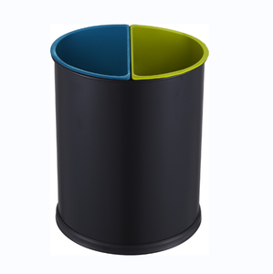 Contenedor de <span class=keywords><strong>Basura</strong></span> de <span class=keywords><strong>Reciclaje</strong></span> de Dos <span class=keywords><strong>Compartimentos</strong></span> - Product Image 2