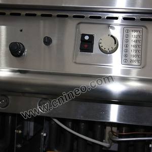 Freidora Industrial de Gas y Eléctrica de Doble Tanque de Acero Inoxidable de 40L para Cocina - Product Image 5