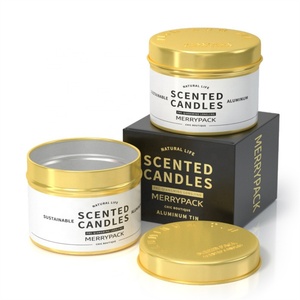 Tarros Cosméticos de Aluminio de 60 ml (2 oz) con Tapa de Rosca y Envases de Viaje para Velas, Lápiz Labial, Colorete y Pestañas Postizas - Product Image 1