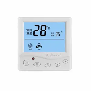 Blanco inteligente hogar WiFi termostato calefacción por suelo radiante