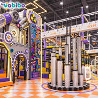 Estructura de Juego Infantil Personalizada, Mecánica, Comercial, para Interiores, con Diseño Punk, para Parques de Diversiones