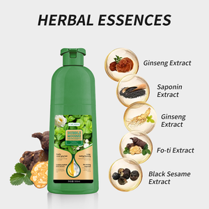 Crème colorante pour cheveux longue durée, extrait de plantes pures, douce, non irritante, facile à utiliser pour la maison et le salon - Product Image 2