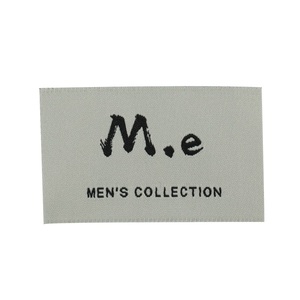 Chất lượng cao tùy chỉnh thực hiện necktag quần áo dệt nhãn trung tâm gấp cổ thẻ cho hàng may mặc Giày túi-nhà máy trực tiếp - Product Image 3