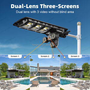 Cámara de Seguridad <span class=keywords><strong>CCTV</strong></span> Solar Hongnaer 8/9MP, Eseecloud V380 Pro 4K, Lente 2/3, WiFi, 4G, Tarjeta SIM, Farola Solar con Cámara - Product Image 4