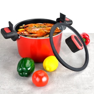 Utensilios de <span class=keywords><strong>cocina</strong></span> personalizados de aluminio grande antiadherente <span class=keywords><strong>olla</strong></span> de baja presión - Product Image 6