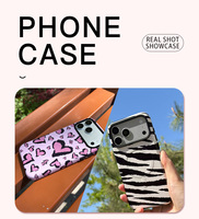Coques de téléphone 3D imprimées pour iPhone 17/16/15/14/13 Pro Max - Protection intégrale à 360° et avec anneau magnétique