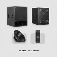 Colonne sonore linéaire de 5 pouces, subwoofer amplifié sur pied en bois de 12 pouces et 15 pouces, 800W, pour sonorisation Line Array
