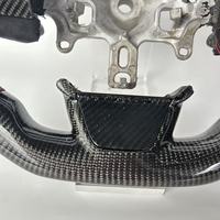 Volant sport avec écran LED pour Renault Clio 4 RS, en fibre de carbone noire, haute qualité, best-seller