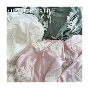 Ánh Sáng Sang Trọng Chàng Trai Hàng Đầu Sườn Xám Ăn Mặc Phù Hợp Với Nặng-Nhiệm Vụ Nhung Vải Với Ba Chiều Sequin Thêu Đồng Bằng Phong Cách - Product Image 1