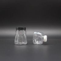 Bouteille en plastique transparente PET personnalisée de 250 ml et 300 ml pour l'emballage de jus, de soda, de thé, de café, d'eau minérale et d'alcool