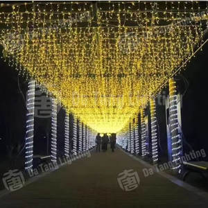 ไฟประดับรูปเส้นน้ำแข็งสำหรับตกแต่งสวนสาธารณะและไฟตกแต่งภูมิทัศน์ในเทศกาล - Product Image 3