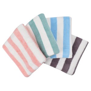 โรงงานขายตรงโรงแรมหรูห้องครัวชุดผ้าขนหนูไมโครไฟเบอร์ขนแกะปะการังลายผ้าขนหนู - Product Image 2