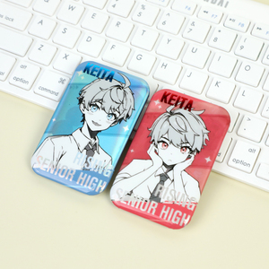 خصومات عالية من Vograce ، شارات دبابيس دبابيس لختم رقائق باردة مستطيلة مخصصة - Product Image 6