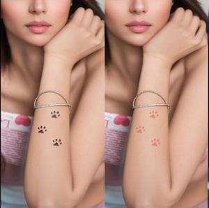 Nuovi Adesivi per Tatuaggi Temporanei a Forma di Zampa di Gatto, Resistenti all'Acqua, Non Riflettenti, con Stampe Carine e Divertenti - Product Image 2