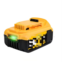 Kits d'outils à main jaunes 12 en 1, 20V 5Ah, batterie de haute qualité, meuleuse, clé à chocs, outils électriques, kits d'outils électriques complets